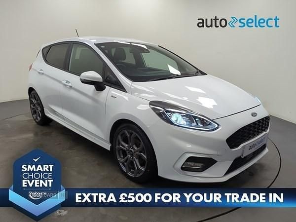 White Used 2022 Ford Fiesta ST-Line Hatchback | £12,195 (Good price) - Image 1/4