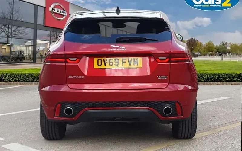 Used Jaguar E-Pace R-Dynamic 179 HP (131 kW) 2019 Red SUV