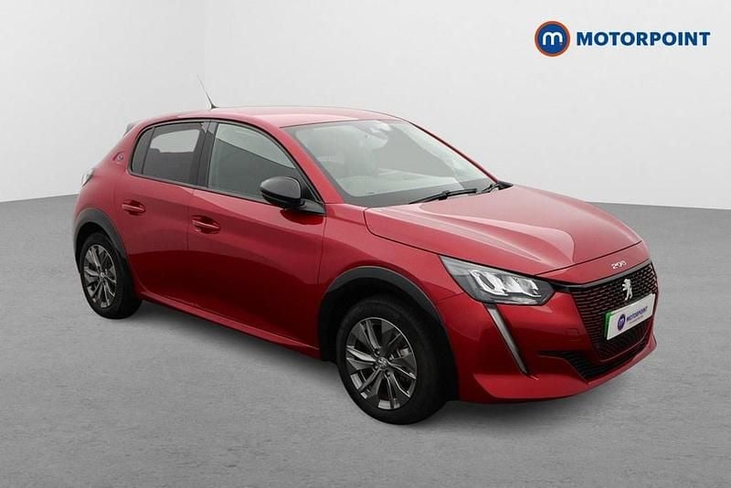 Red Used 2023 Peugeot e-208 Allure+ Hatchback | £13,849 (Fair price) - Image 1/4