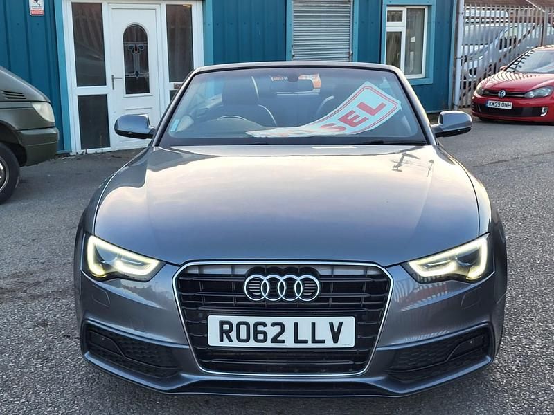 Used Audi A5 Cabriolet S-Line 2012 Grey Cabriolet