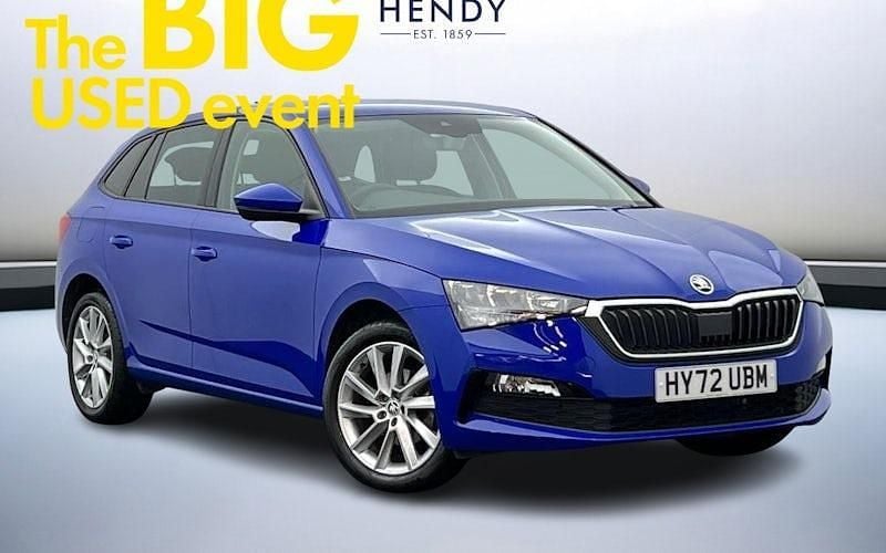 Energy blue Used 2022 Skoda Scala SE L Hatchback | £15,999 (Fair price) - Image 1/4