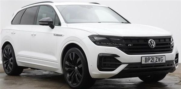 White Used 2021 VW Touareg Black Edition SUV | £43,680 - Image 1/1