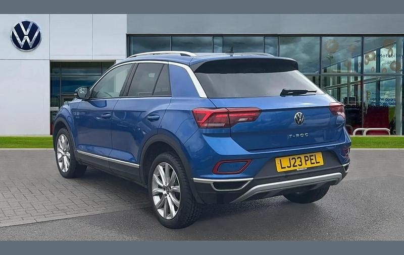 Used VW T-Roc Style 150 HP (110 kW) 2023 Blue SUV