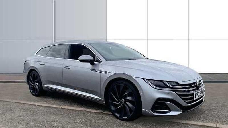 Silver Used 2022 VW Arteon R-line Estate | £22,432 (Fair price) - Image 1/4
