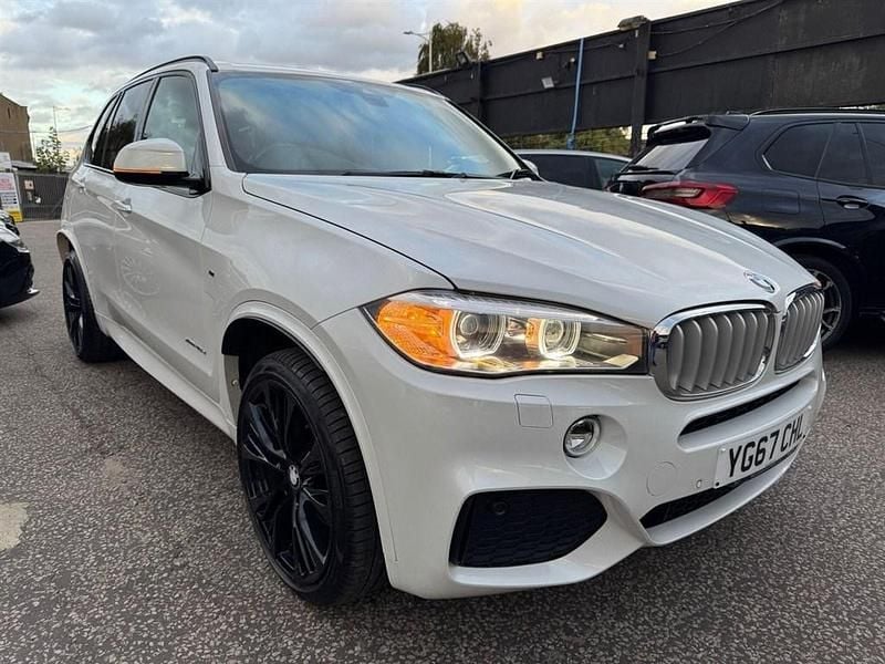 White Used 2017 BMW X5 M Sport SUV | £22,399 (Fair price) - Image 1/4