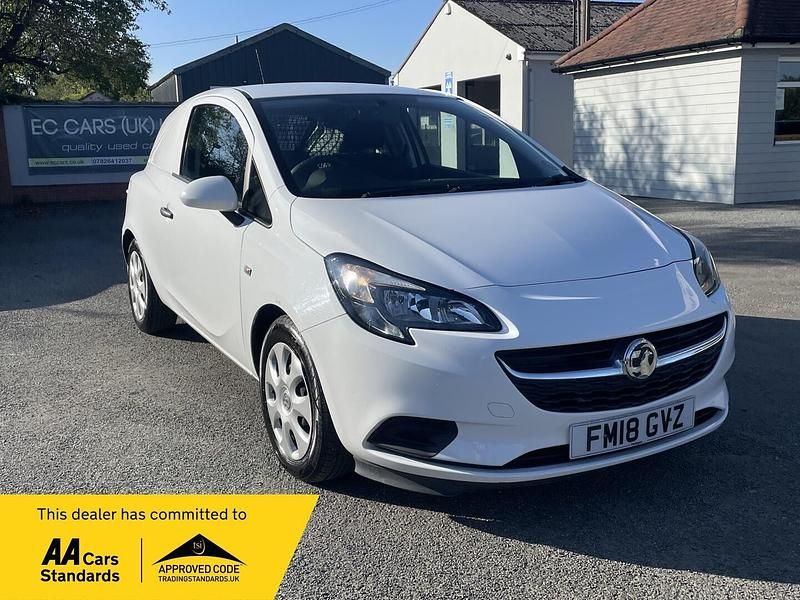 White Used 2018 Vauxhall Corsa S Van | £5,995 (Fair price) - Image 1/4