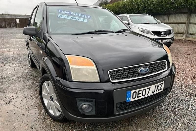 Used Ford Fusion 99 HP (72 kW) 2007 Black Hatchback