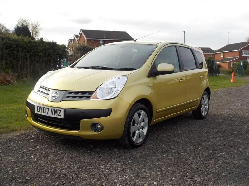 Used Nissan Note 2007 Yellow Hatchback
