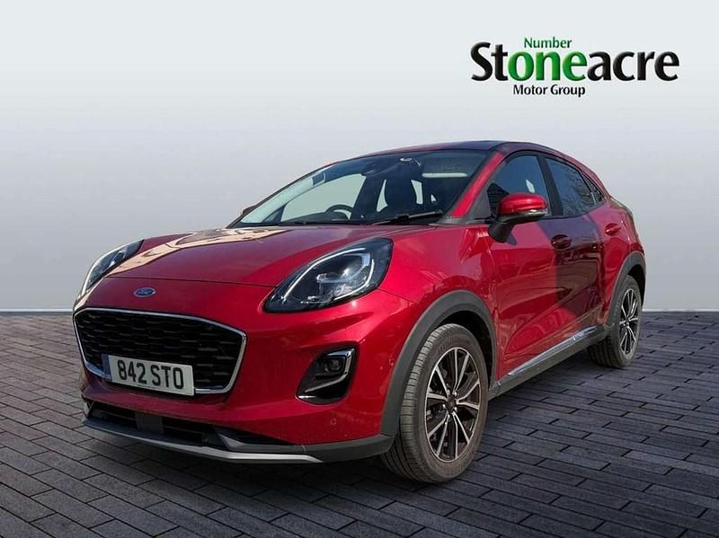 Usado Ford Puma Titanium 123 HP (90 kW) 2020 Vermelho SUV