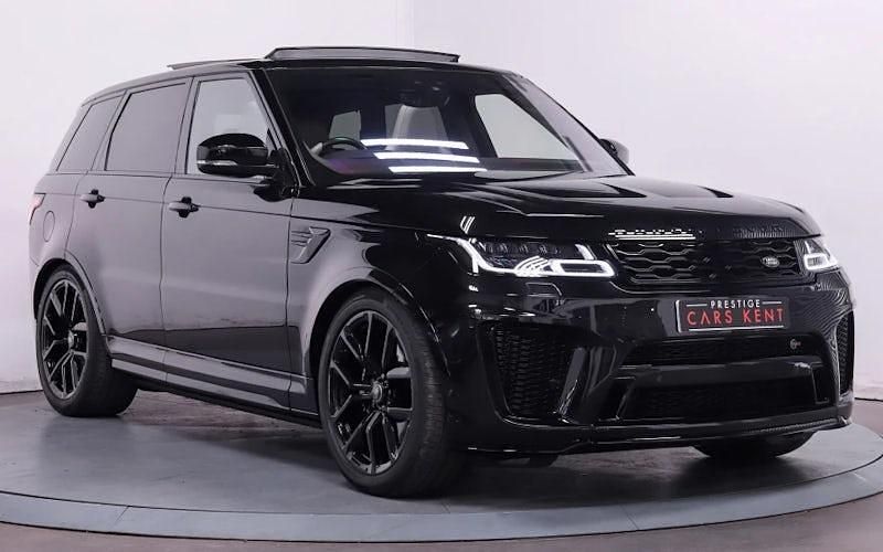 Black Used 2019 Land Rover Range Rover Sport SVR SUV | £52,350 (Fair price) - Image 1/4