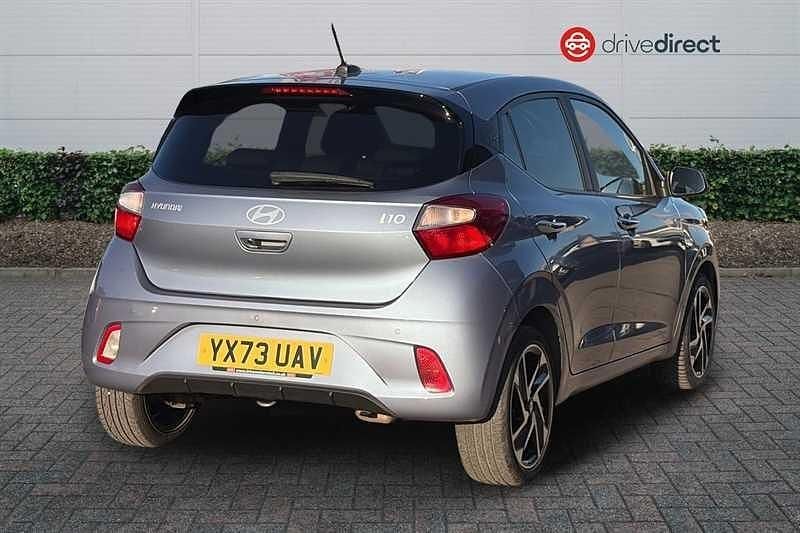 Used Hyundai i10 Premium 67 HP (49 kW) 2023 Blue Hatchback