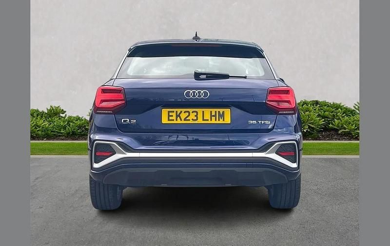 Begagnad Audi Q2 S-Line 147 HK (108 kW) 2023 Blå SUV
