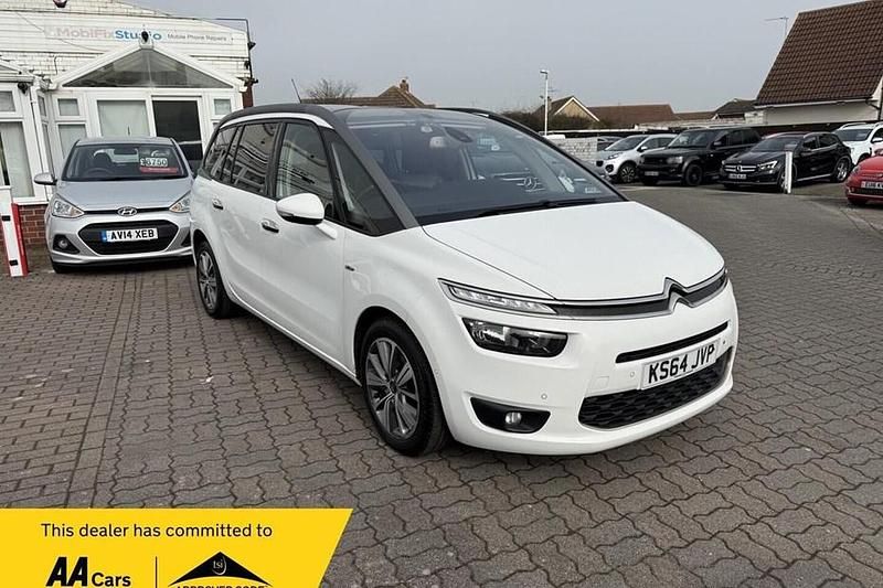 Used Citroën Grand C4 Picasso Exclusive 115 HP (84 kW) 2015 White MPV