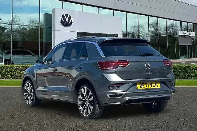 Used VW T-Roc R-line 150 HP (110 kW) 2021 Grey SUV
