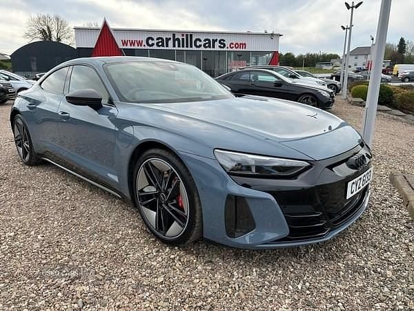 Grey Used 2022 Audi e-tron Design SUV | £55,450 - Image 1/4