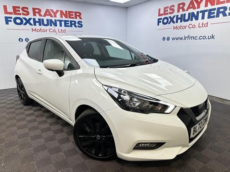 White Used 2022 Nissan Micra S Hatchback | £12,499 (Fair price) - Image 1/4