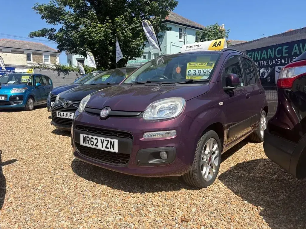 Used Fiat Panda Lounge 85 HP (62 kW) 2012 Blue Hatchback