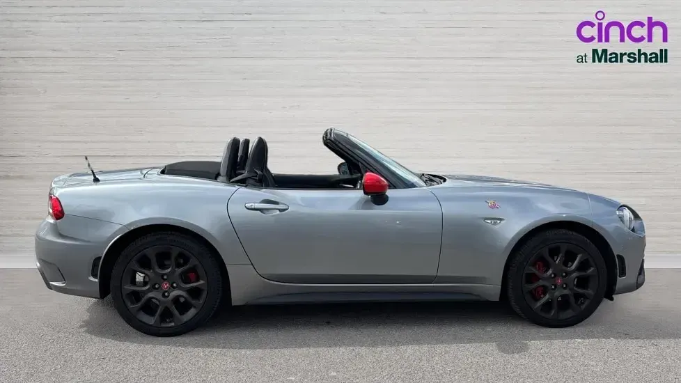 Used Abarth 124 Spider 170 HP (125 kW) 2018 Grey Cabriolet