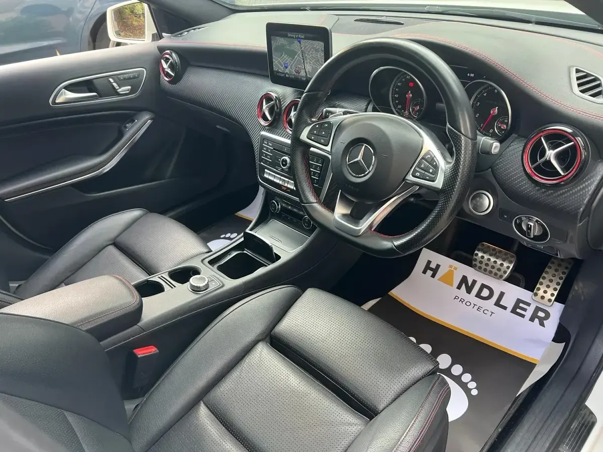 Used Mercedes A250 Premium 2018 White Hatchback
