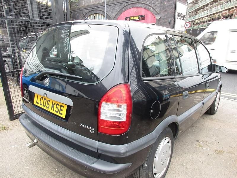 Used Vauxhall Zafira 2005 Black MPV