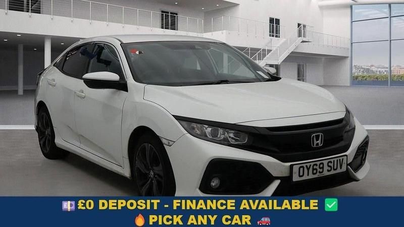 White Used 2019 Honda Civic SR Hatchback | £11,199 (Good price) - Image 1/4