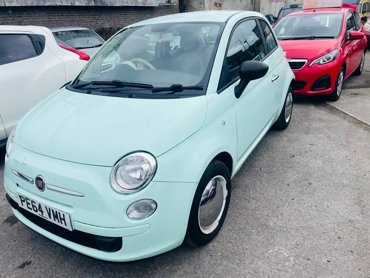 Used Fiat 500 Pop 69 HP (50 kW) 2014 Green Hatchback