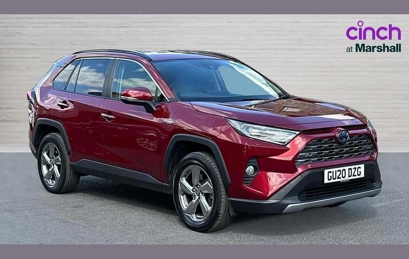 Red Used 2020 Toyota RAV4 Hybrid SUV | £20,999 (Fair price) - Image 1/4
