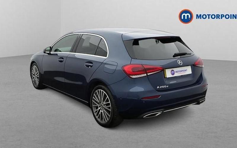 Used Mercedes A200 Executive 150 HP (110 kW) 2021 Blue Hatchback
