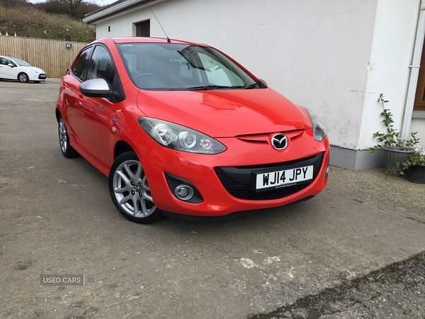 Red Used 2014 Mazda 2 Edition Hatchback | £3,995 (A bit pricey) - Image 1/4