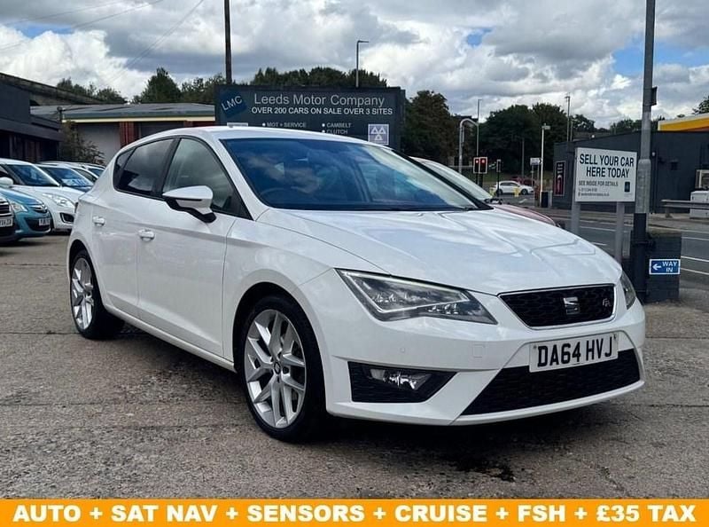 White Used 2014 Seat Leon FR Hatchback | £9,295 (Fair price) - Image 1/4