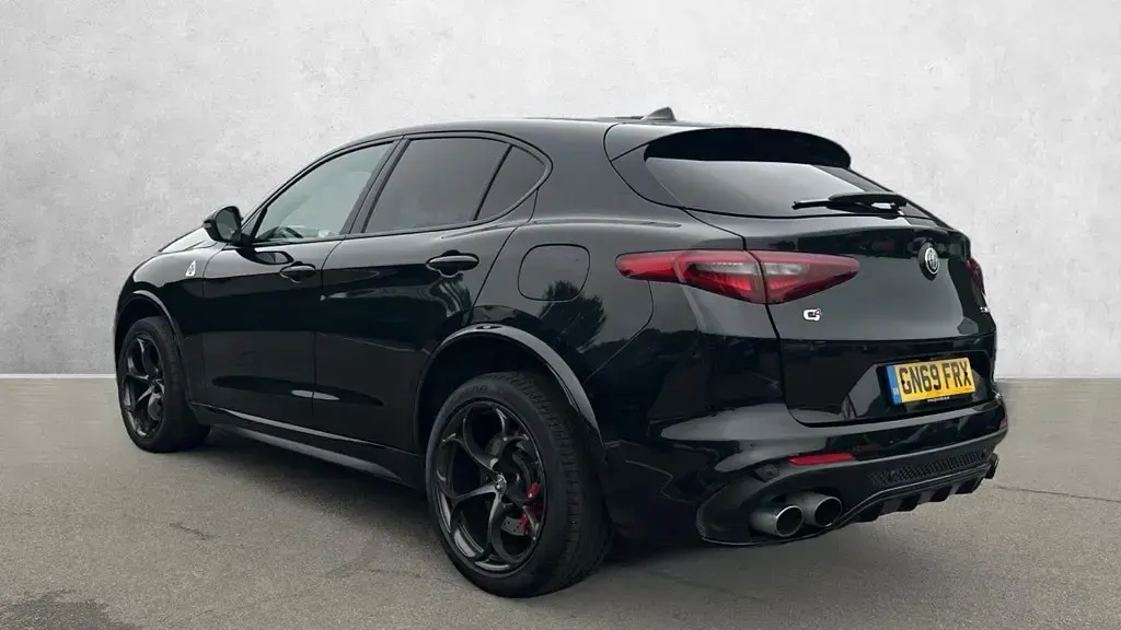 Used Alfa Romeo Stelvio Quadrifoglio 510 HP (375 kW) 2019 Black SUV