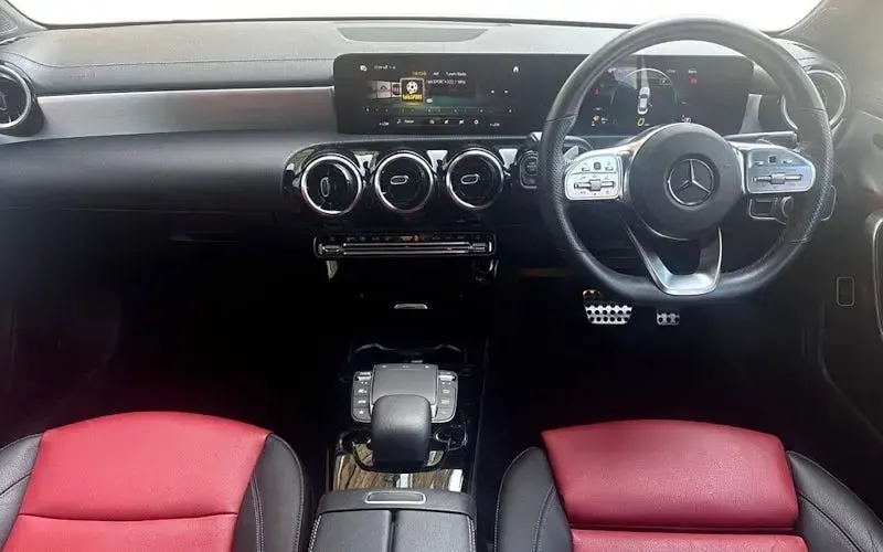Used Mercedes CLA180 AMG line 136 HP (100 kW) 2022 White Coupe