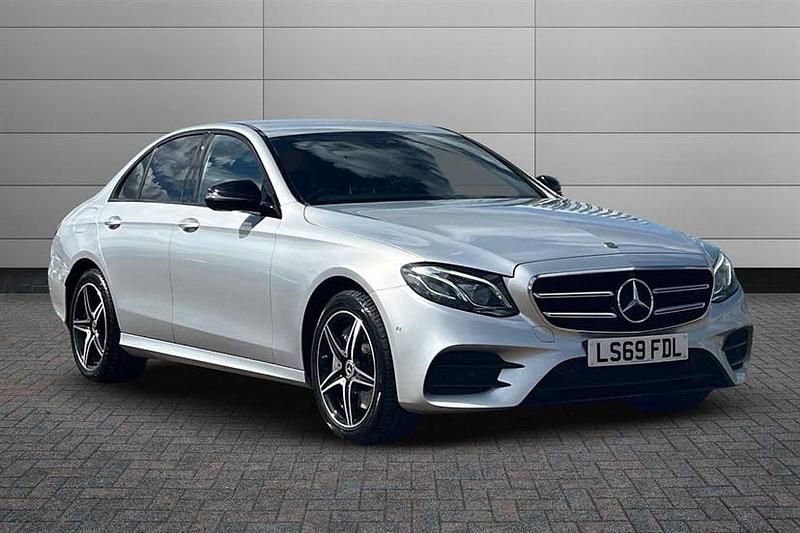 Iridium silver Used 2019 Mercedes E300 AMG Line Premium Sedan | £18,595 (Fair price) - Image 1/4