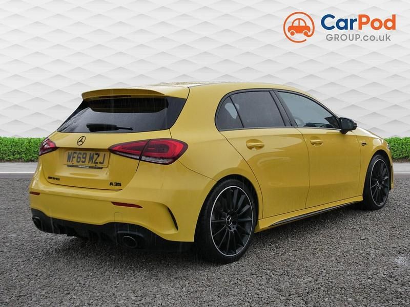 Used Mercedes A35 AMG Night 2019 Yellow Hatchback