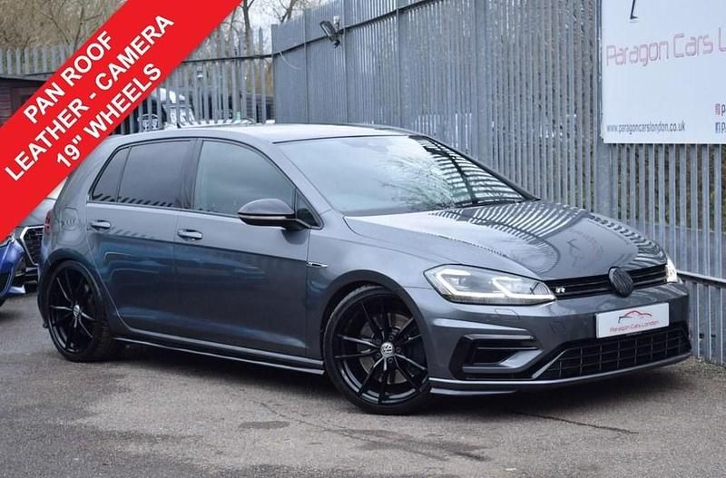 Grey Used 2020 VW Golf VII R Hatchback | £26,449 (Fair price) - Image 1/3