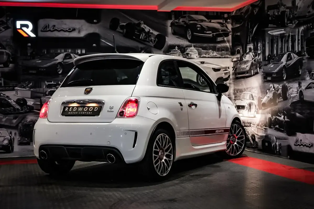 Used Abarth 595 Turismo 160 HP (117 kW) 2015 White Hatchback