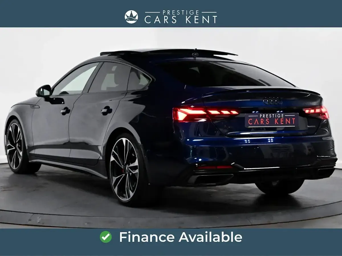 Used Audi A5 Sportback Black Edition 2024 Blue Hatchback
