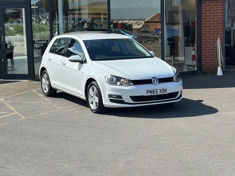 White Used 2015 VW Golf VII Match Hatchback | £9,995 (A bit pricey) - Image 1/4