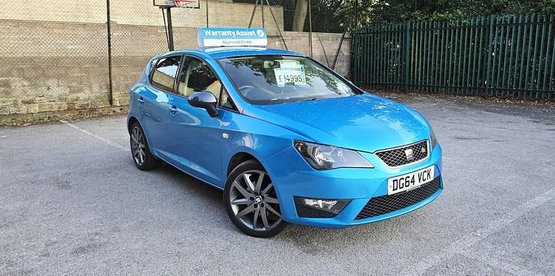 Used Seat Ibiza FR 138 HP (101 kW) 2014 Blue Hatchback