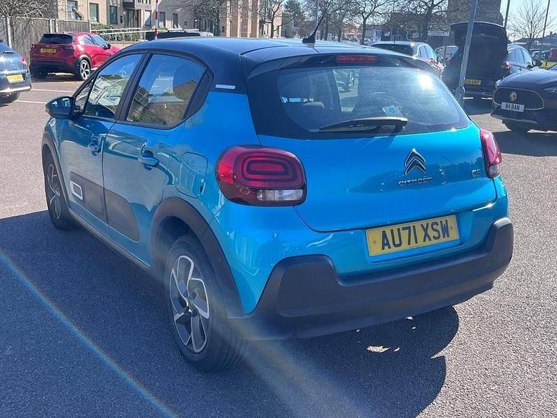 Used Citroën C3 PureTech 110 HP (80 kW) 2021 Spring blue Hatchback