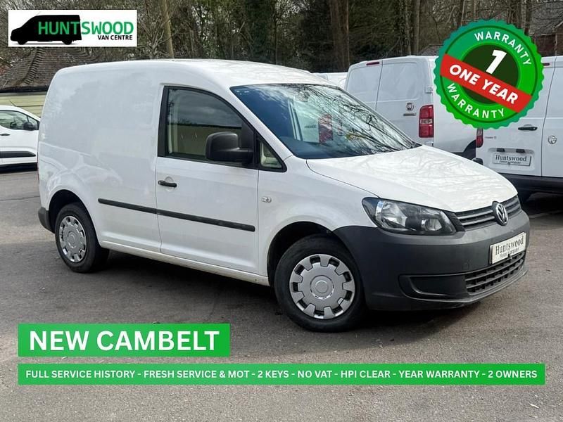 Used VW Caddy Startline 102 HP (75 kW) 2013 White MPV