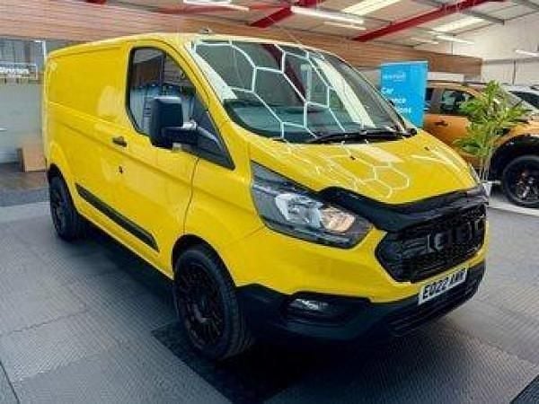 Used Ford Transit Custom 105 HP (77 kW) 2022 Yellow Van