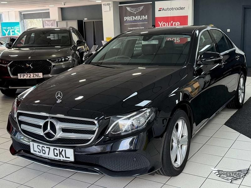 Used Mercedes E220 SE 2017 Black Sedan