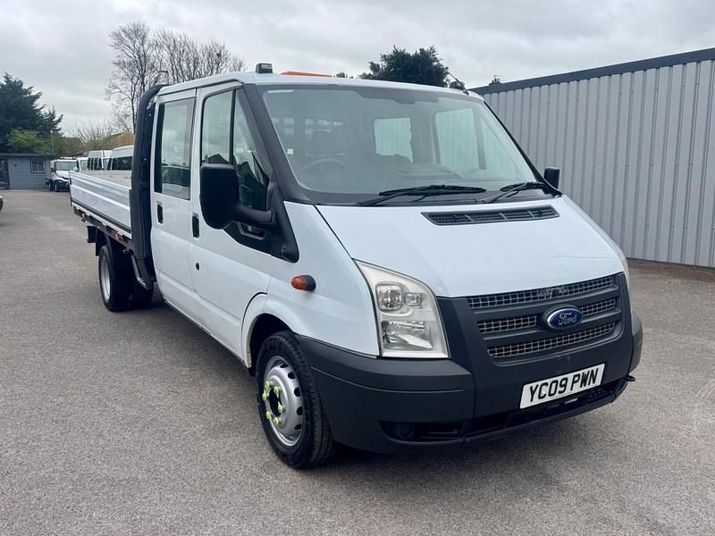 Used Ford Transit 100 HP (73 kW) 2009 White Cabriolet