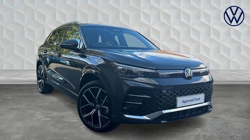 Grey Used 2025 VW Tiguan R-line SUV | £34,250 (A bit pricey) - Image 1/4