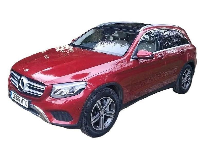 Used Mercedes GLC250 Premium 204 HP (150 kW) 2016 Red Estate