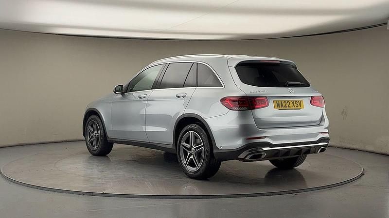 Used Mercedes GLC300e AMG line 2022 Hightech silver SUV