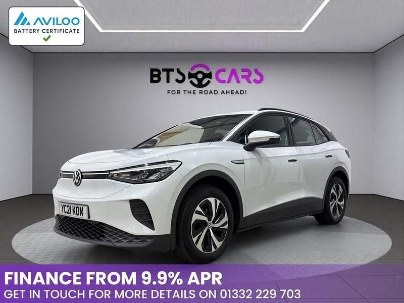 White Used 2021 VW ID.4 Pure SUV | £14,285 (Fair price) - Image 1/4
