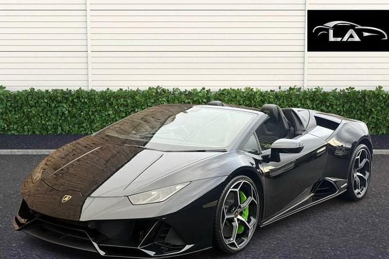 Black Used 2021 Lamborghini Huracán Cabriolet | £209,995 (Fair price) - Image 1/1