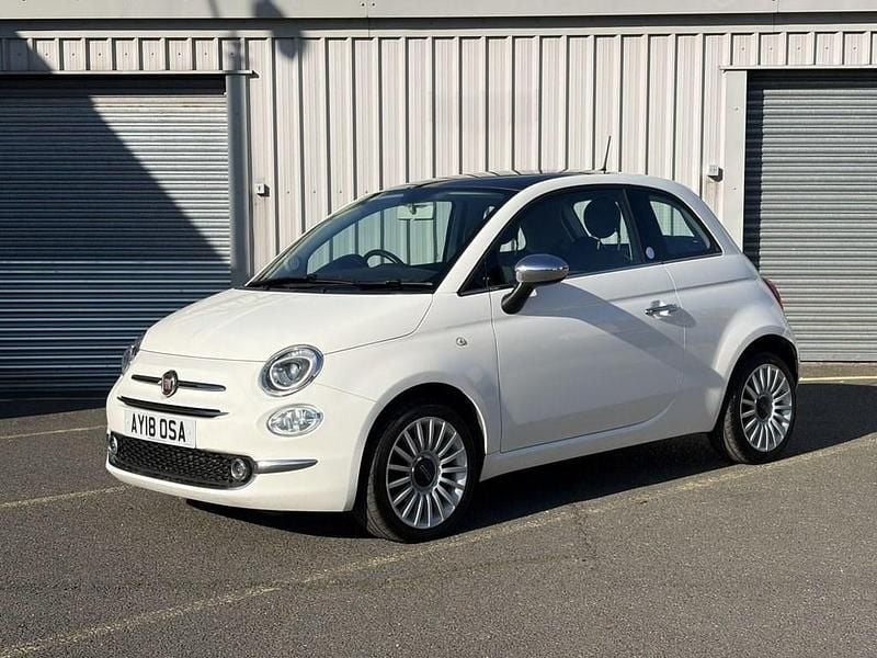 Used Fiat 500 Mirror 69 HP (50 kW) 2018 White Hatchback